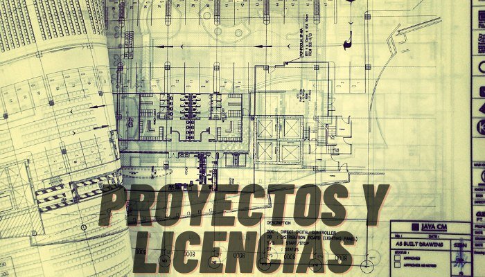Licencias de proyectos