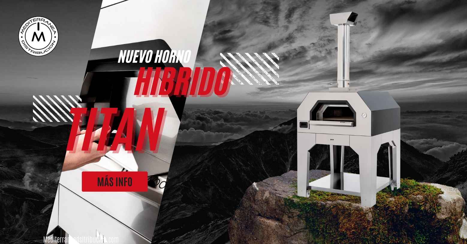 Horno Hibrido Titan-Mediterranea Distribucion-