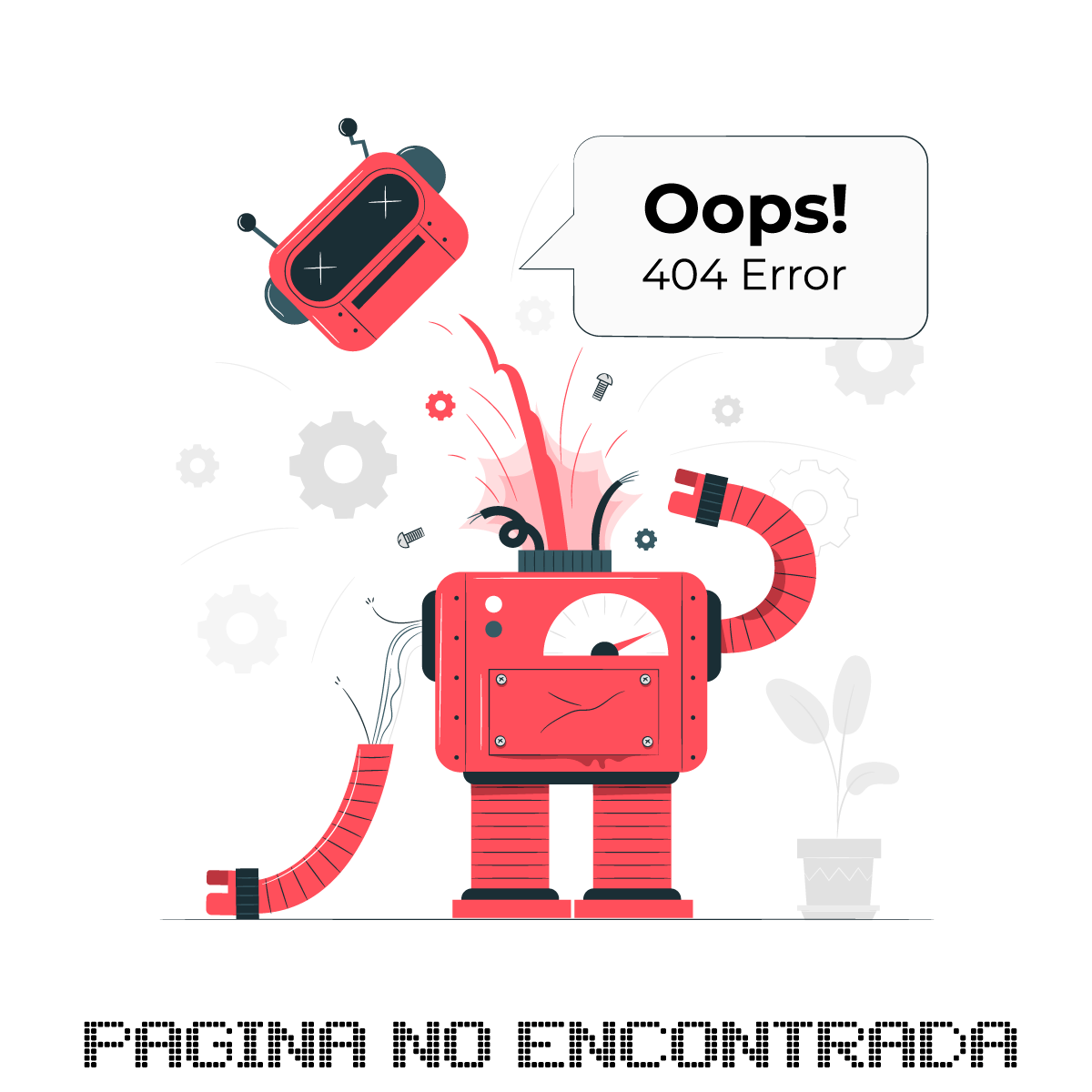 Logotipo del error 404