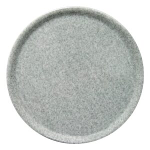 PIATTO INOX CON APPOGGIO