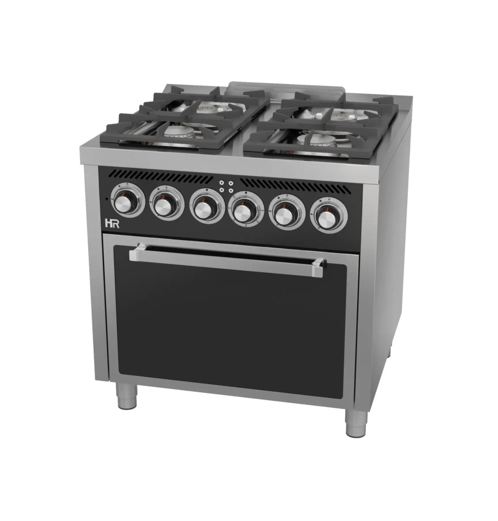 FAINCA C6F750HE cucina a gas 6 fuochi con forno elettrico